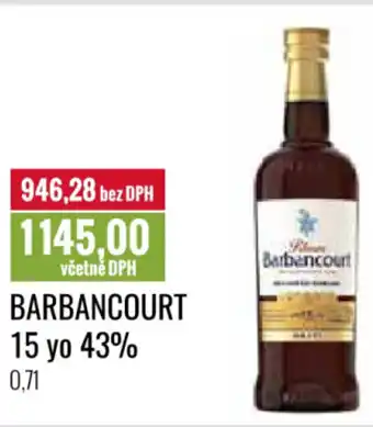 Ratio Barbancourt 15 yo 43% nabídka