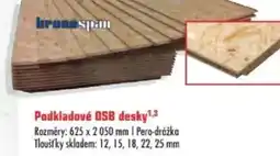 Uni Hobby Podkladové OSB desky 1,3 Rozměry: 625 x 2050 mm | Pero-drážka Tloušťky skladem: 12, 15, 18, 22, 25 mm nabídka