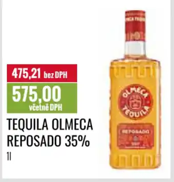 Ratio Tequila Olmeca Reposado 35% nabídka