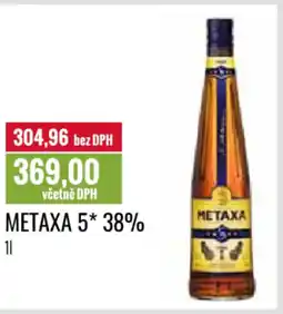 Ratio METAXA 5* 38% nabídka