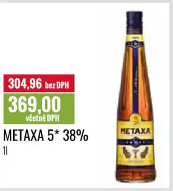 Ratio METAXA 5* 38% nabídka