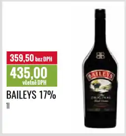 Ratio BAILEYS 17% nabídka
