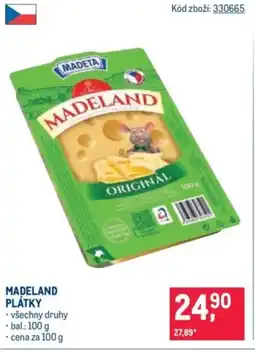 Makro Madeland plátky nabídka