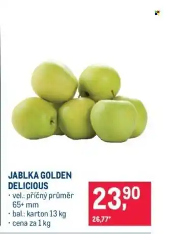 Makro Jablka golden delicious nabídka