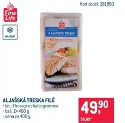 Makro Aljašská treska filé nabídka