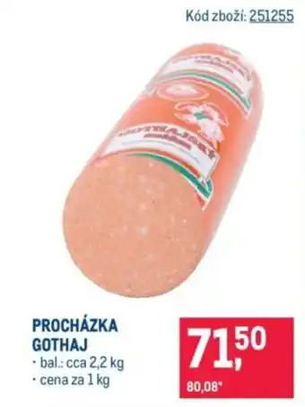 Makro Procházka gothaj nabídka