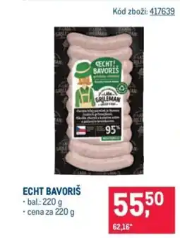 Makro Echt Bavoriš nabídka