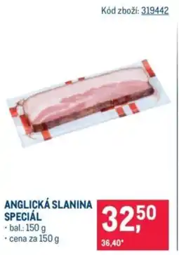 Makro Anglická slanina speciál nabídka