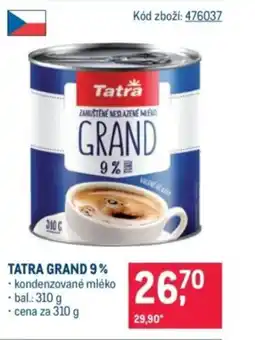 Makro TATRA Grand 9% nabídka