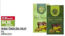 Ratio DUBAI ČOKOLÁDA MILAT 60g nabídka