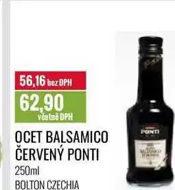 Ratio OCET BALSAMICO ČERVENÝ PONTI 250ml nabídka
