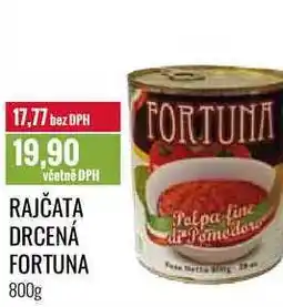 Ratio RAJČATA DRCENÁ FORTUNA 800g nabídka