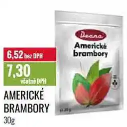 Ratio AMERICKÉ BRAMBORY 30g nabídka