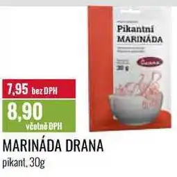 Ratio MARINÁDA DRANA 30g nabídka