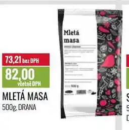 Ratio MLETÁ MASA 500g nabídka