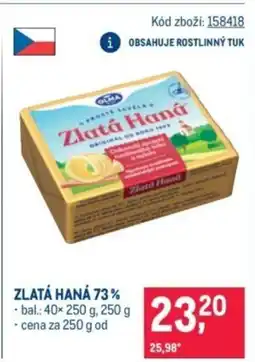 Makro Zlatá haná 73% nabídka