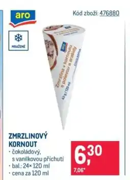 Makro Zmrzlinový kornout nabídka