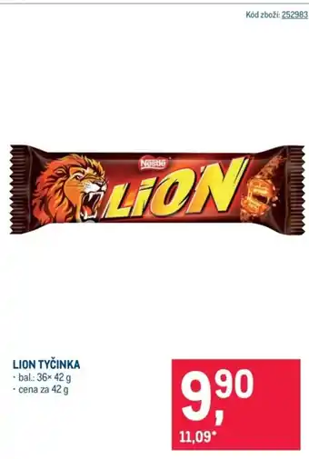Makro Lion tyčinka nabídka