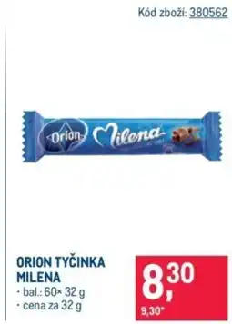 Makro Orion tyčinka Milena nabídka