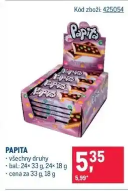 Makro Papita nabídka
