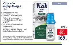 Benu Vizik oční kapky nabídka