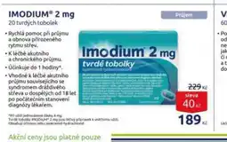 Benu Imodium nabídka