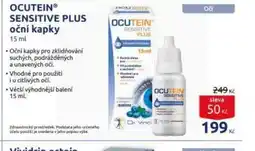 Benu Ocutein sensitive plus oční kapky nabídka