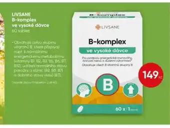 Benu Livsane b-komplex nabídka