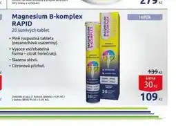 Benu Magnesium b-komplex rapid nabídka