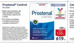 Benu Prostenal control nabídka