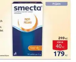 Benu Smecta proti průjmu nabídka