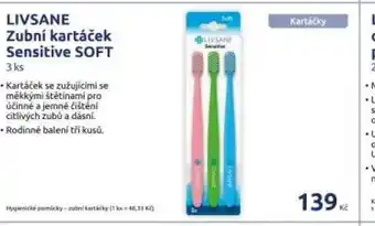 Benu Livsane zubní kartáček nabídka