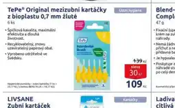Benu Tepe original nezizubní kartáčky z bioplastu nabídka