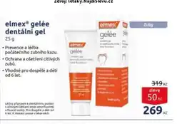 Benu Elmex gelée dentální gel nabídka