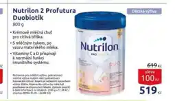 Benu Nutrilon 2 profutura duobiotik nabídka