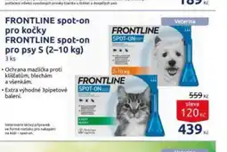 Benu Frontline spot-on pro kočky nabídka