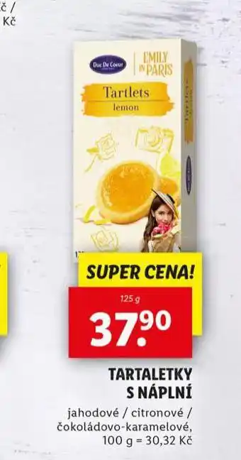 Lidl Tartaletky s náplní nabídka
