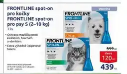 Benu Frontpro spot on pro psy s 2-10 kg nabídka
