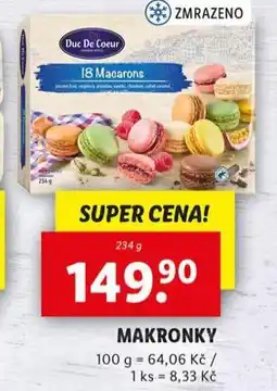 Lidl Makronky nabídka