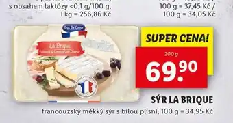 Lidl Sýr la brique nabídka