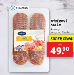 Lidl Výběrový salám nabídka