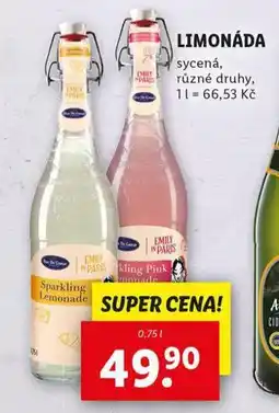 Lidl Limonáda nabídka