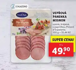 Lidl Vepřová panenka mignon nabídka