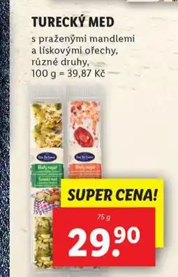 Lidl Turecký med nabídka