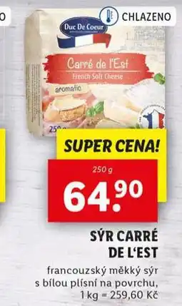 Lidl Sýr carré de l'est nabídka