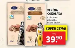 Lidl Plněná čokoláda nabídka