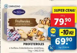 Lidl Profiteroles nabídka