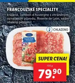 Lidl Francouzské speciality nabídka