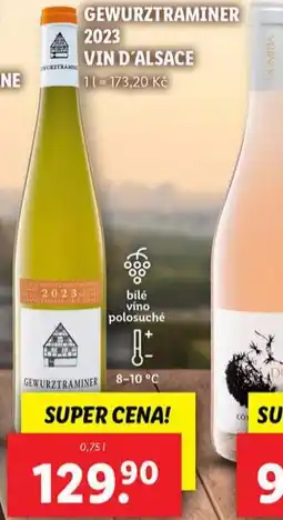 Lidl Gewurztraminer nabídka