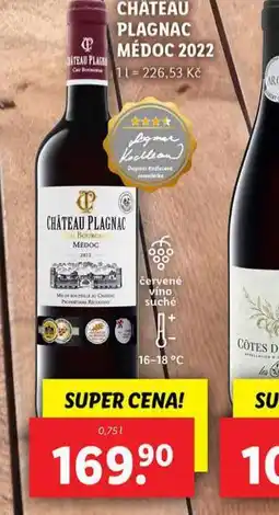 Lidl Chateau plagnac nabídka